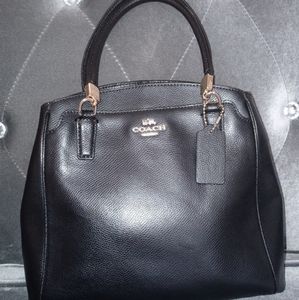 Coach Minetta Leather Satchel
